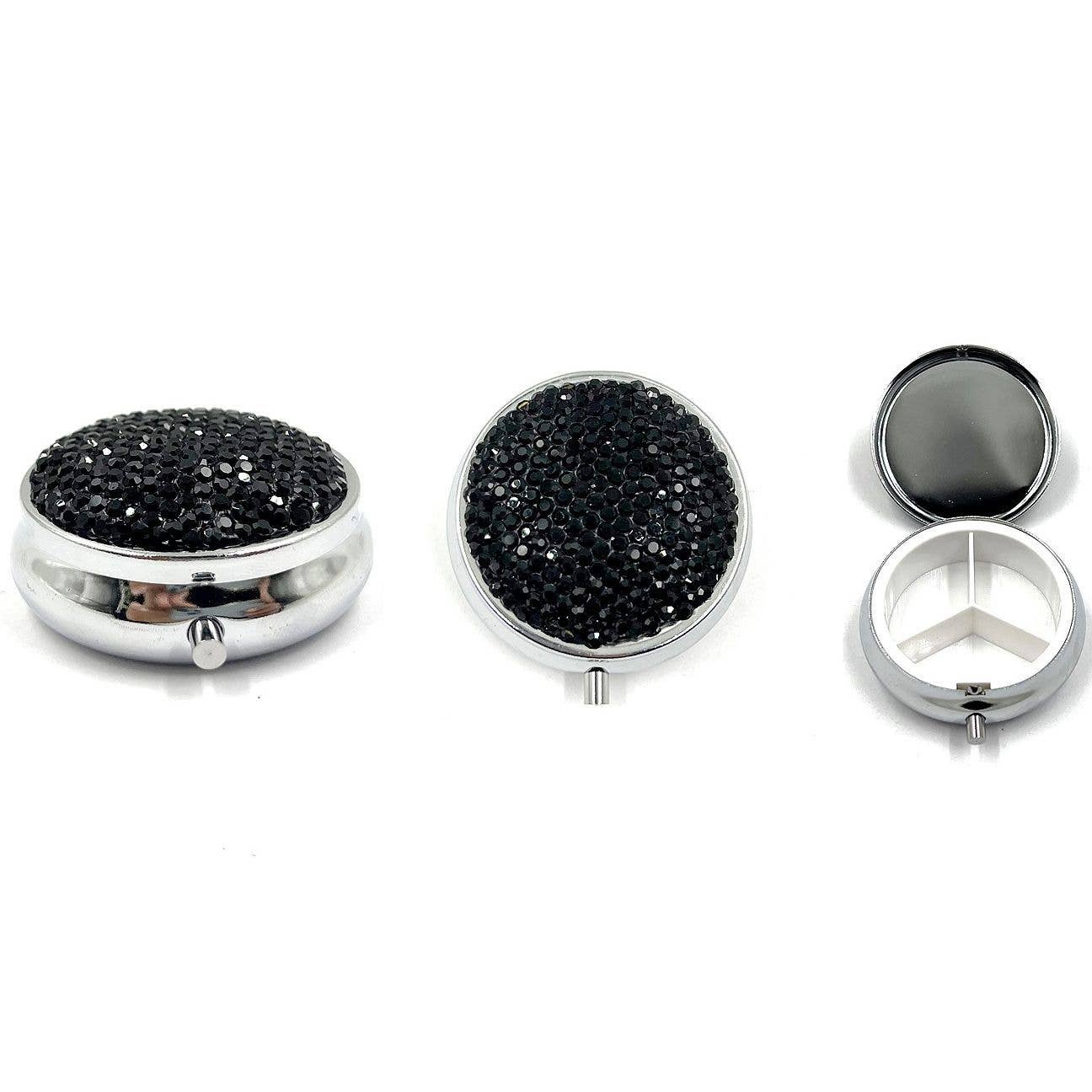 159 Bling Chic Rhinestone Pill Case