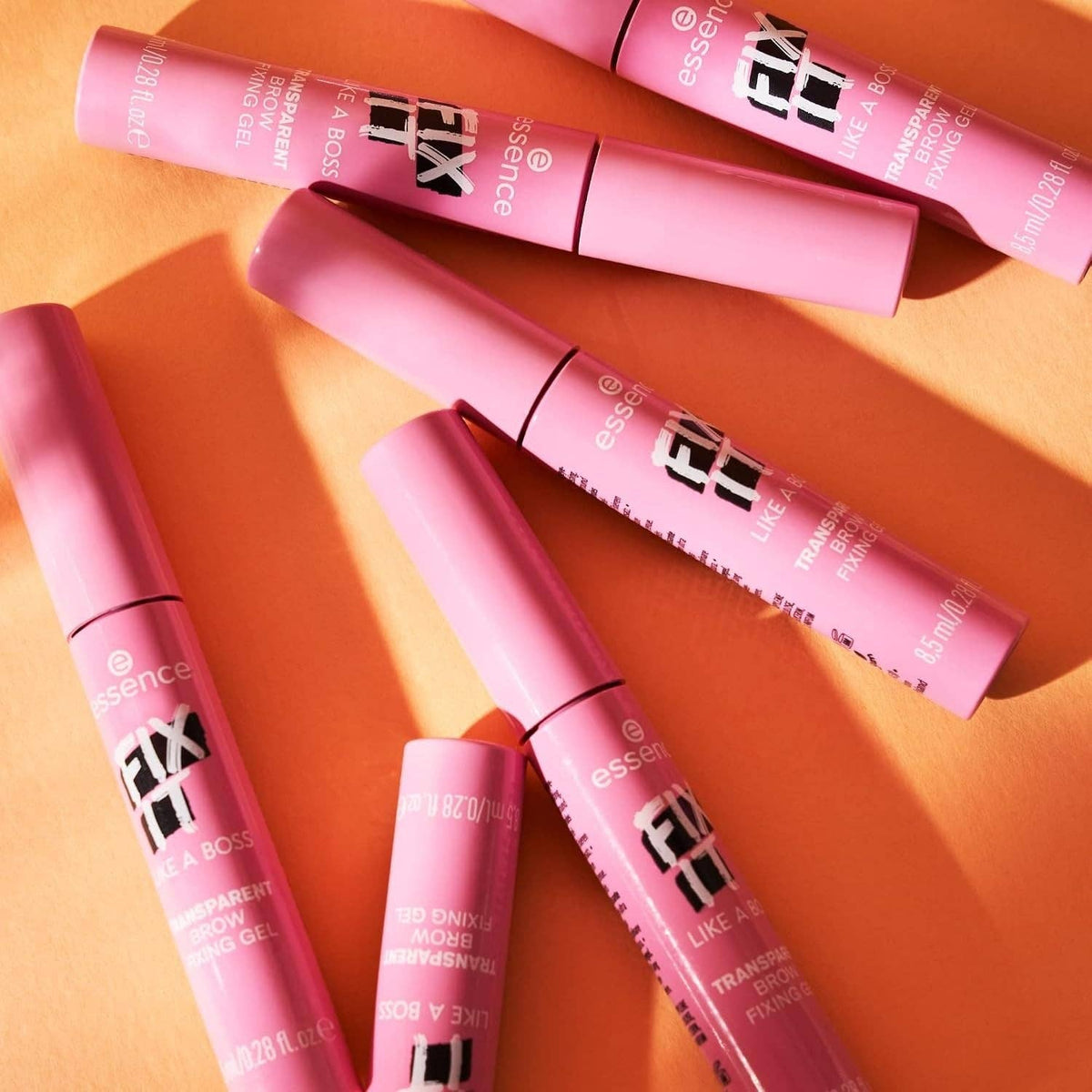 Essence | Fix It Like A Boss Transparent Brow Fixing Gel | Long Lasting.