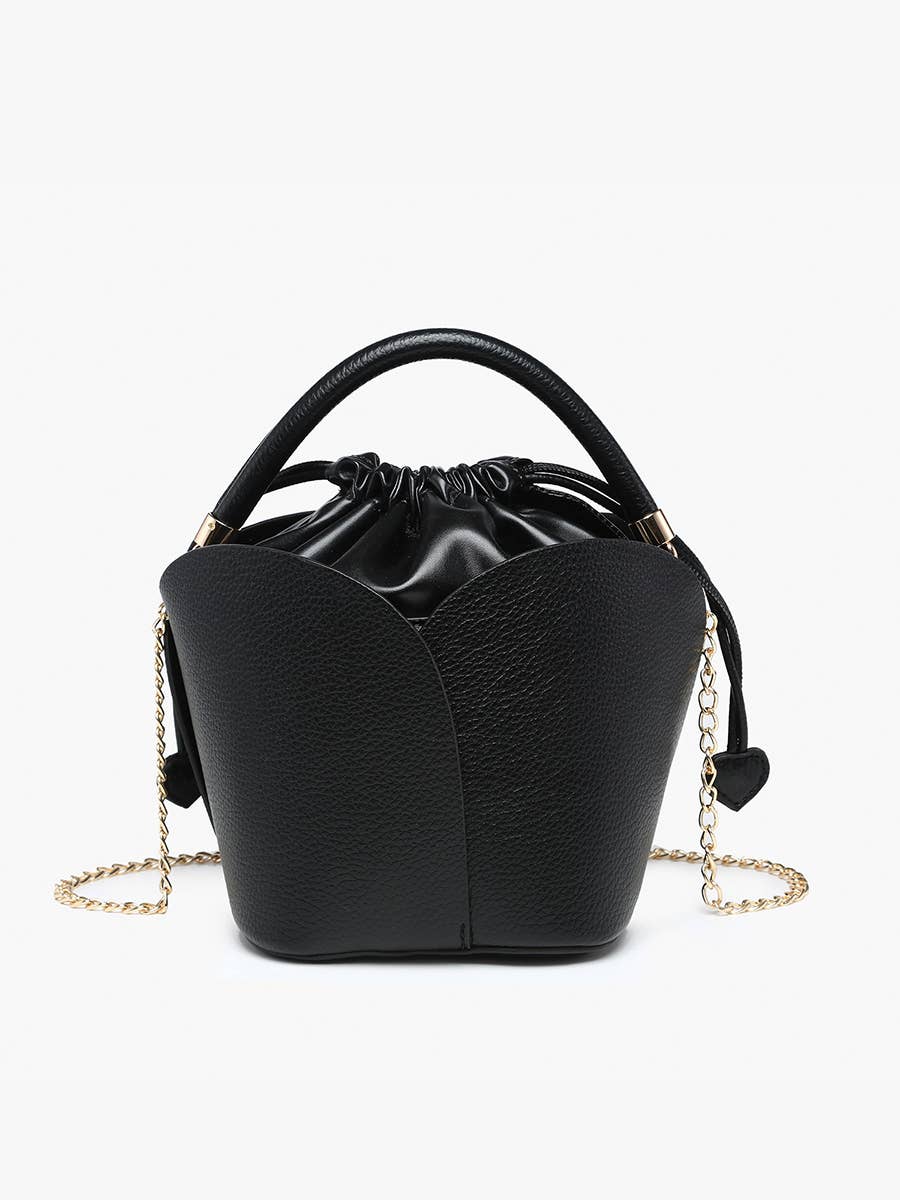 JN2650 Paris Petal Bucket Bag – Top Handle Style