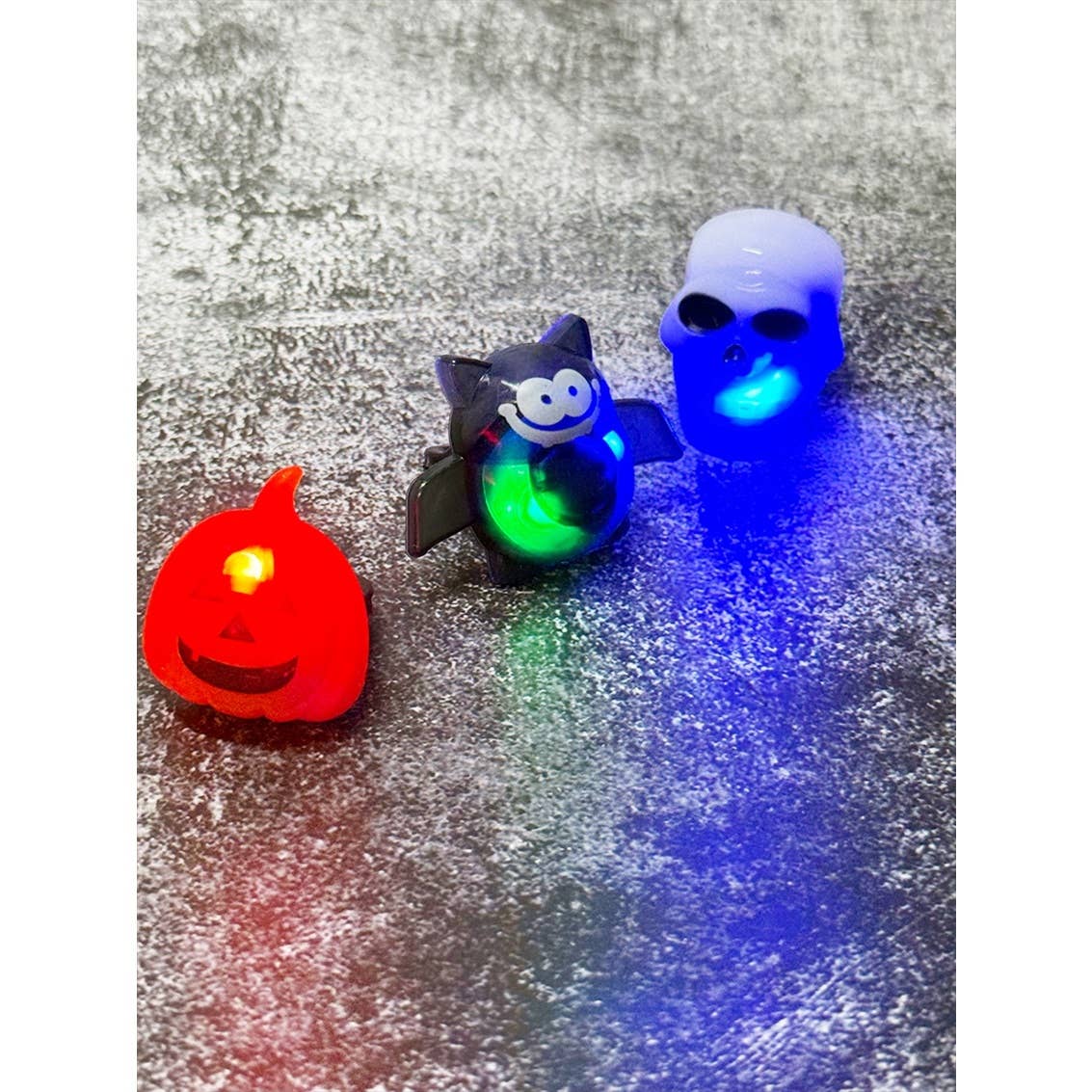 2801 Halloween Fright Zone Flashing Ring Toy