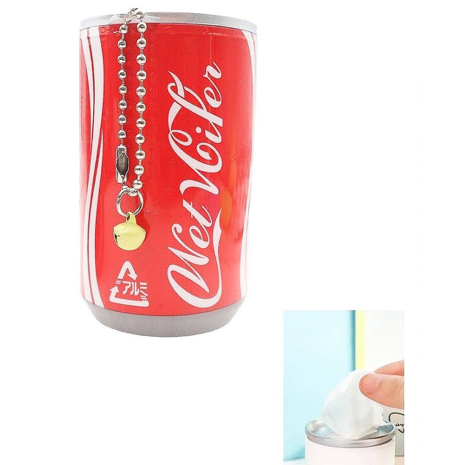 172 Soda Can Portable Multi-Purpose Wet Tissue