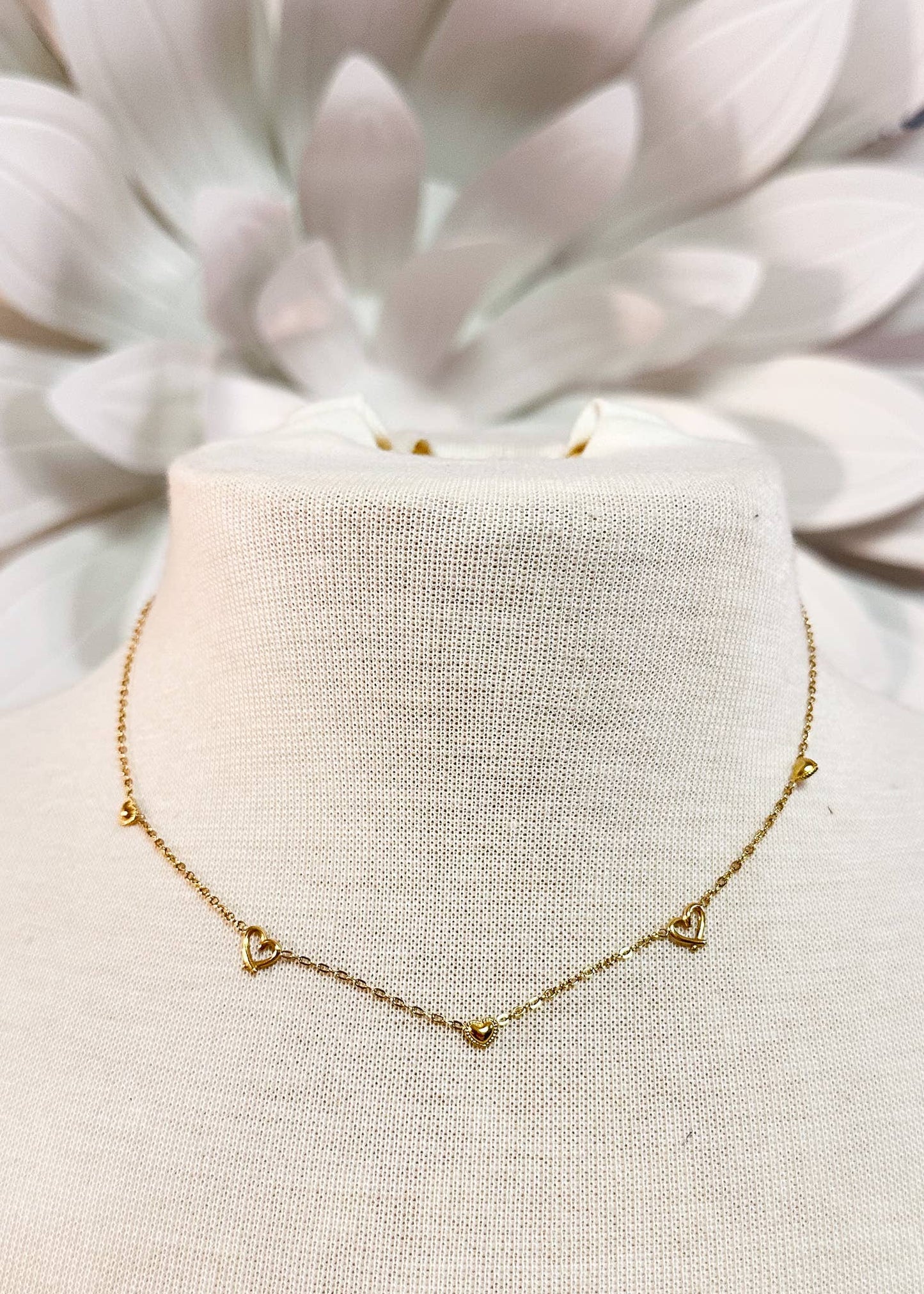 Simple Style Shiny Heart Shape