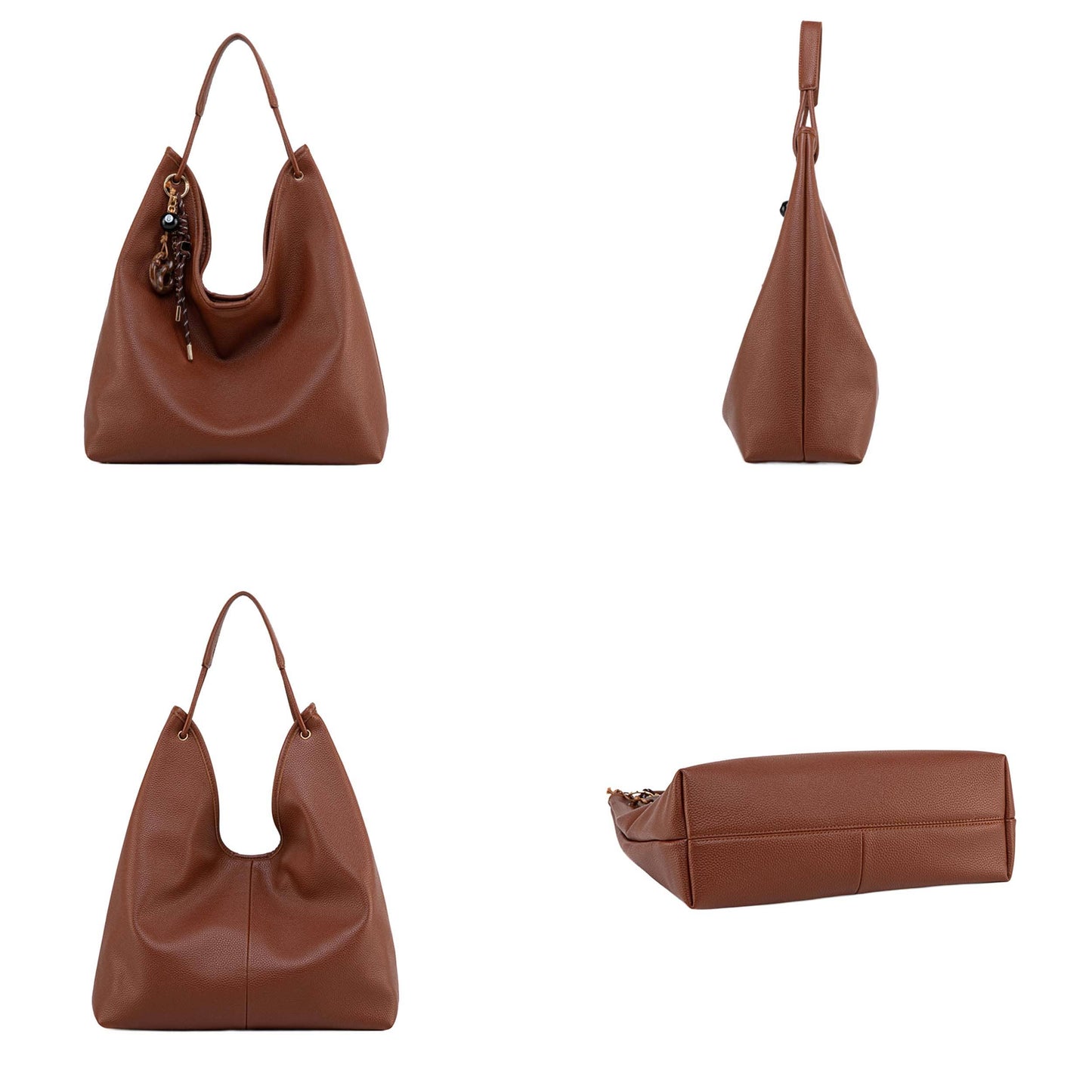 MKF Eloa Women's Hobo Bag with Wallet- 2-piece set by Mia K