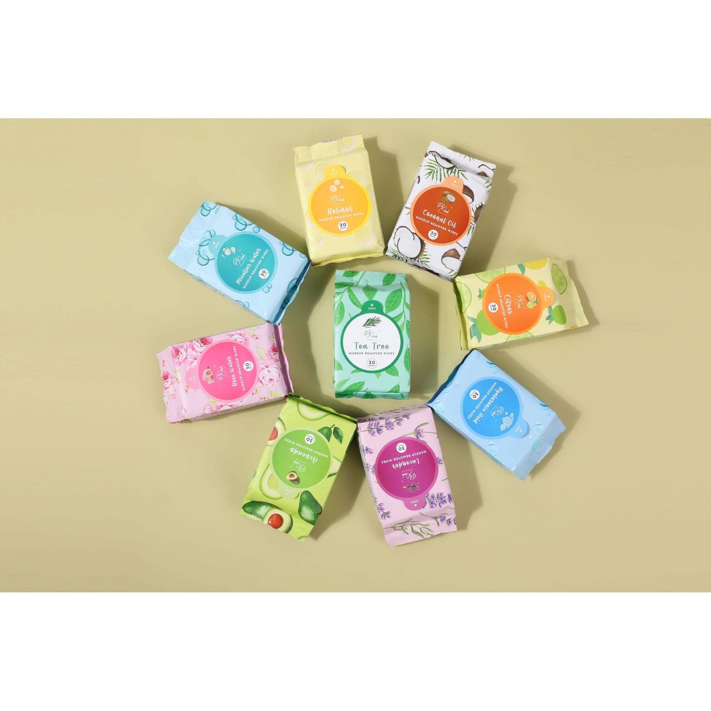 2850 Makeup Remover Wipes - Available in 18 Refreshing Scents