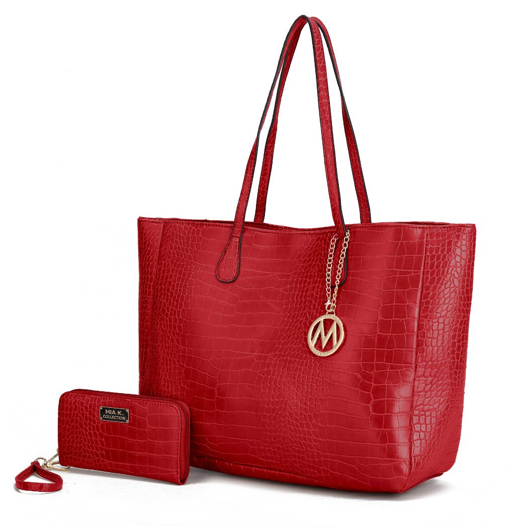 Sadie Oversize women's Tote & Wallet Set by Mia K