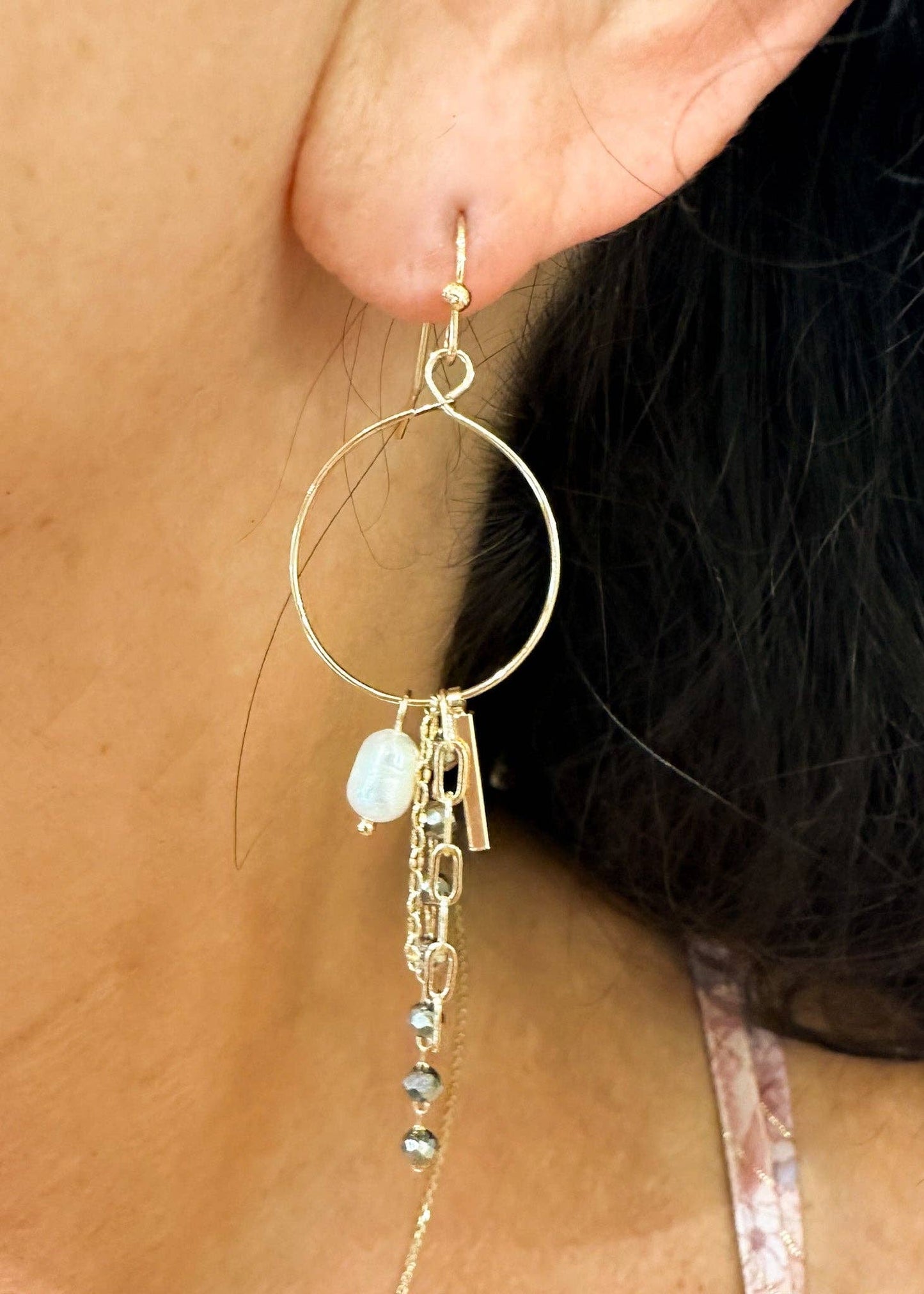 Mountain Charm Earrings
