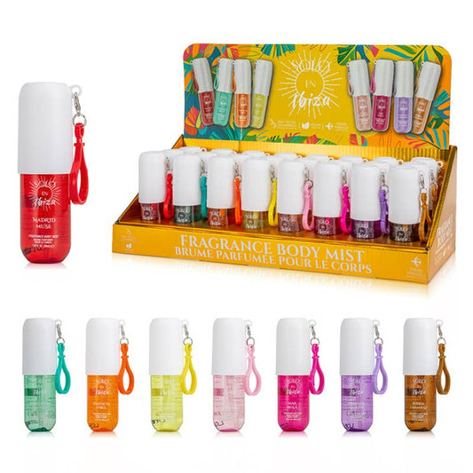 Solo En Ibiza Fragrance Body Mist 1.02oz With Keychain