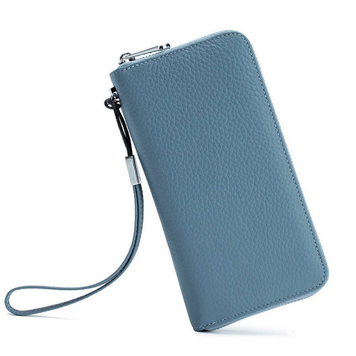 Long Leather Wallet – Soft Handheld Clutch_CUAB00388