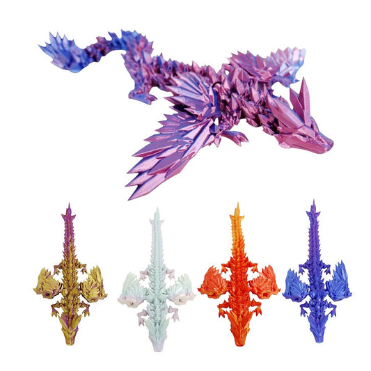 178 3D Print Wing Tail Dragon Animal Figure Toy
