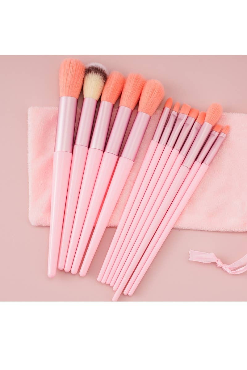 13 Pcs Makeup Brush Set With Storage Bag (3 Sets In