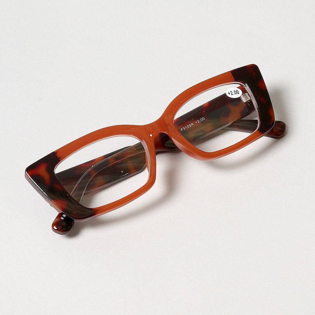 Women's Bold Cat Eye Frame Reading Glasses