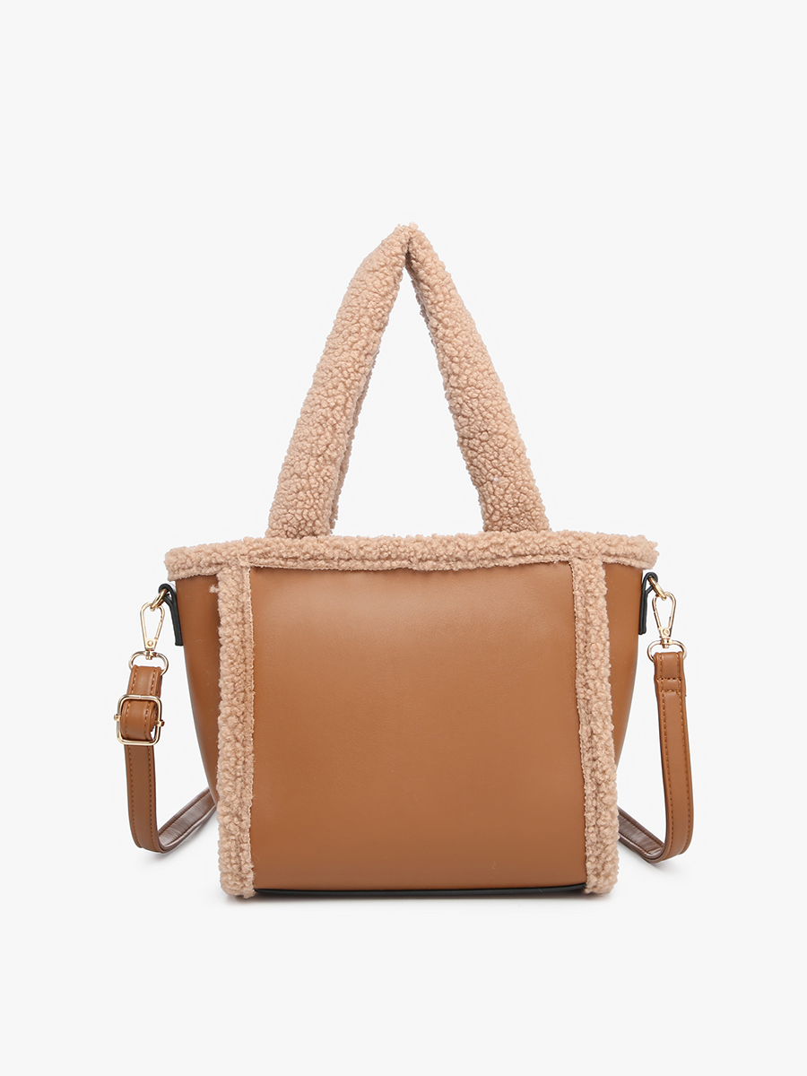 Helsinki Sherpa Trim Satchel/Crossbody | JN2378