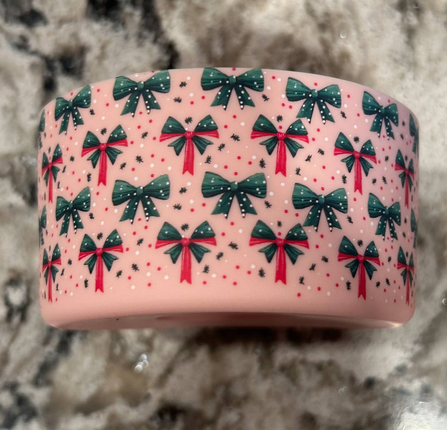 Christmas Holiday Tumbler Silicone Boot