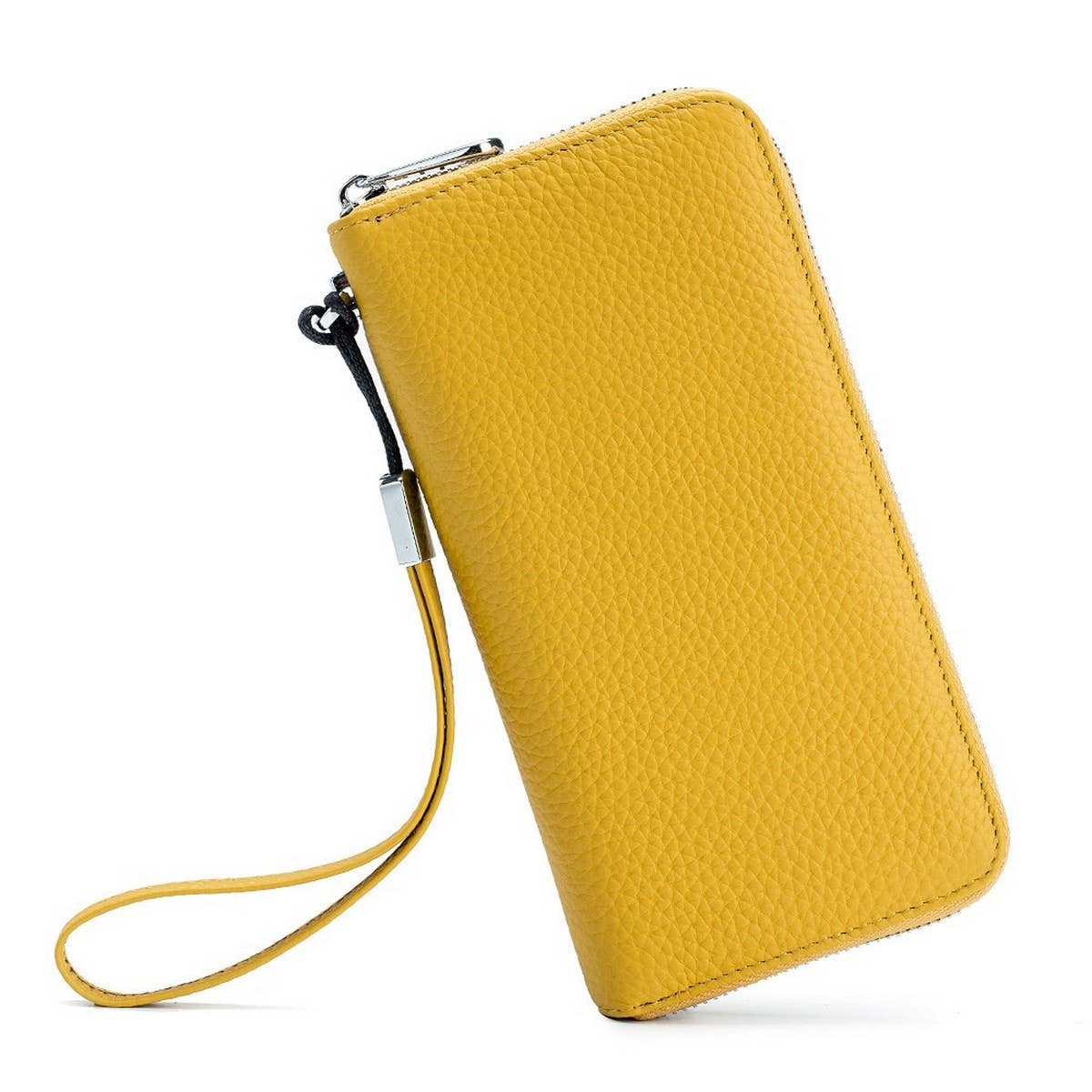Long Leather Wallet – Soft Handheld Clutch_CUAB00388