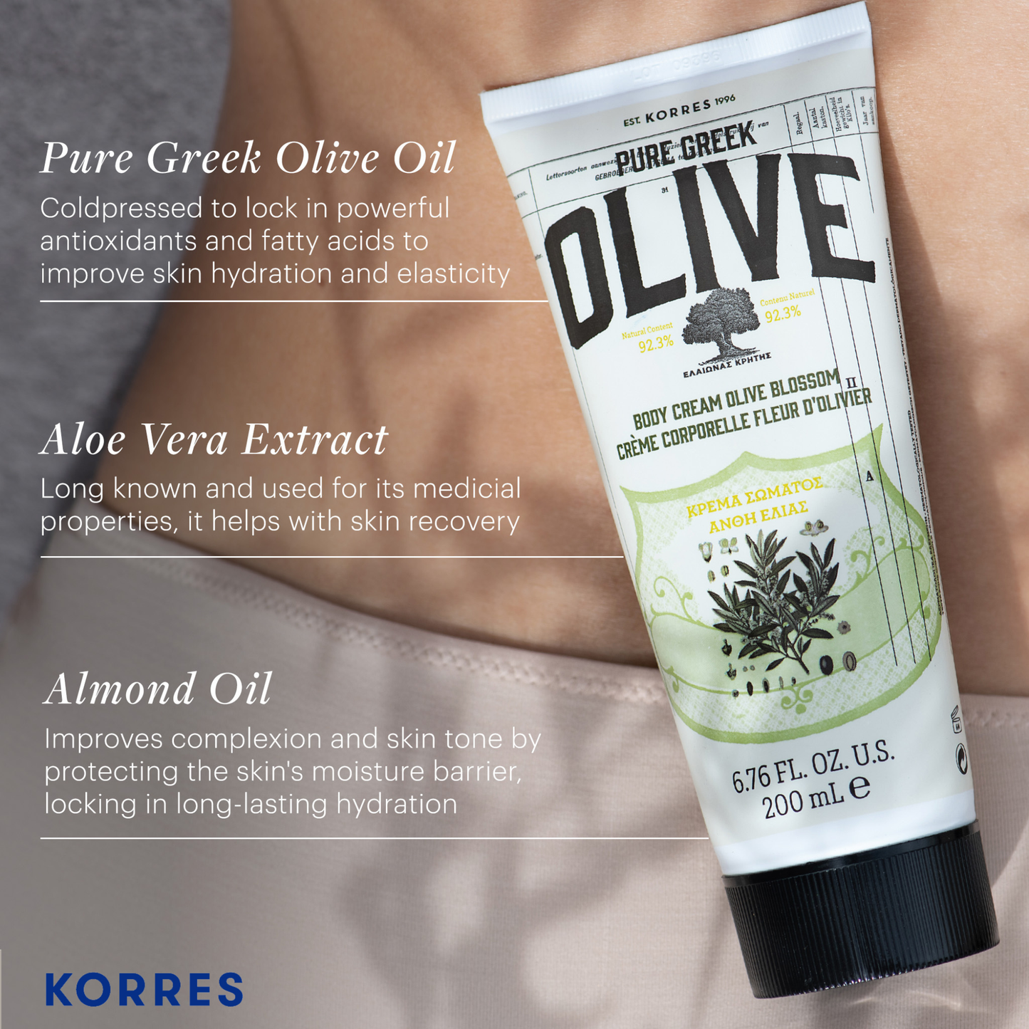 Pure Greek Olive Body Cream