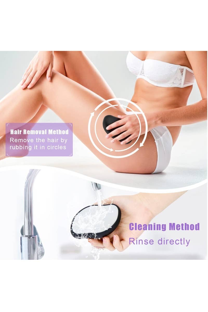 ECO FRIENDLY REUSABLE CRYSTAL HAIR REMOVAL