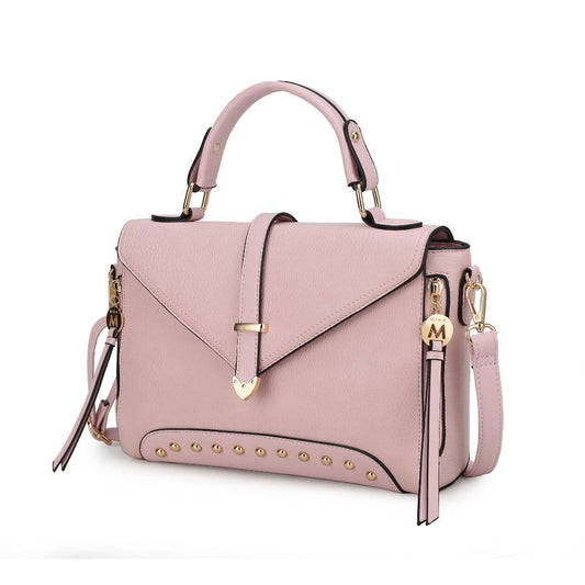 Angela Satchel Handbag Vegan Leather Women's Bags by Mia K