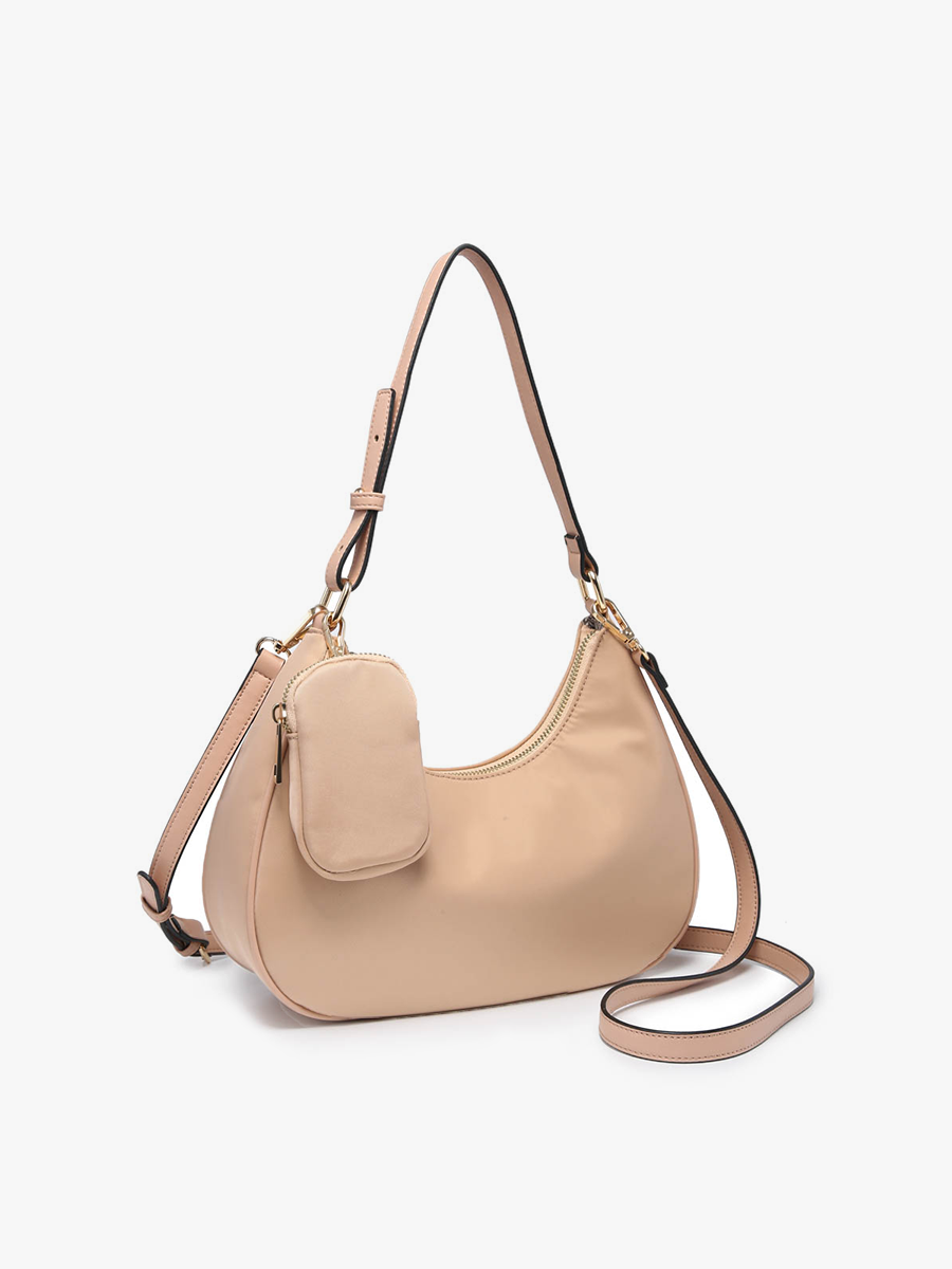 M2079NY Jada Nylon Shoulder Bag w/ Coin Pouch