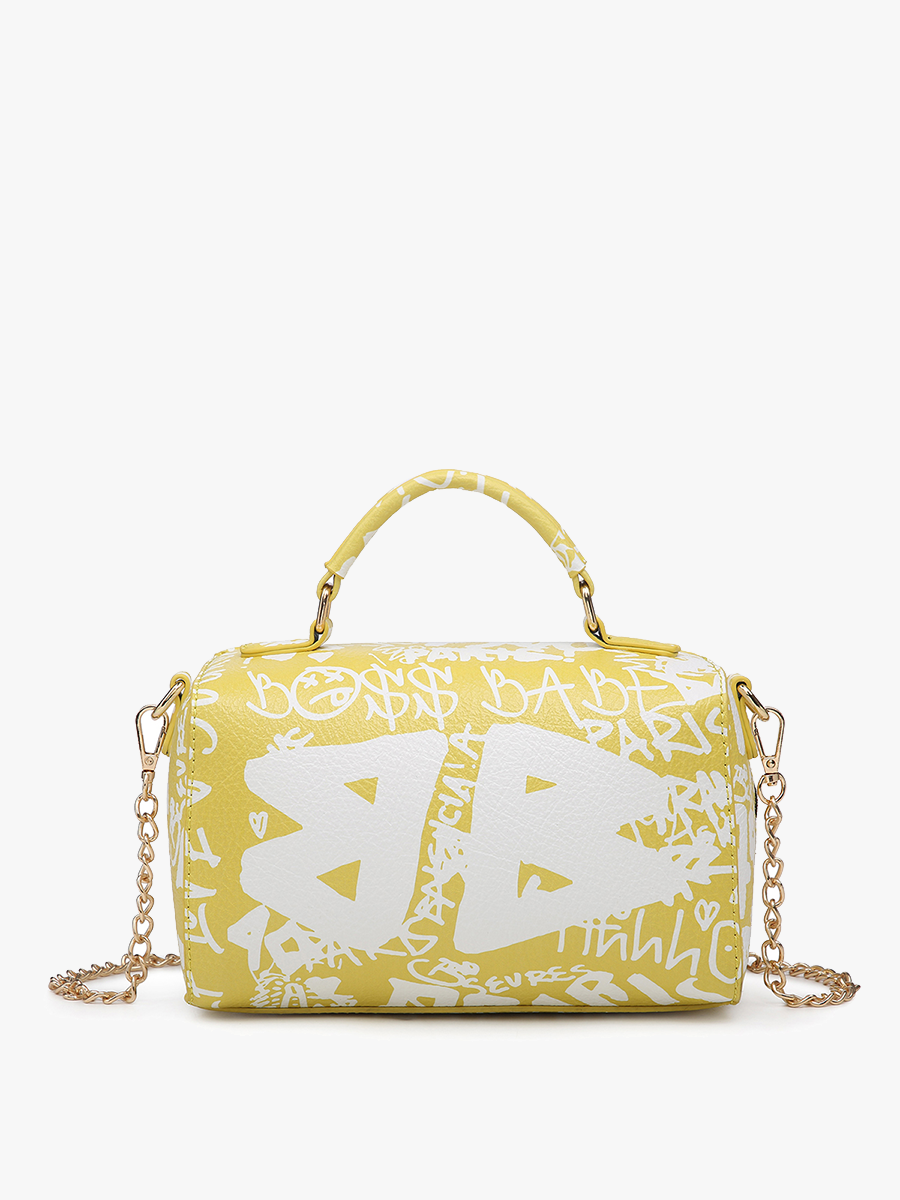 Alexis Graffiti Rectangle Crossbody Bag | PP2032