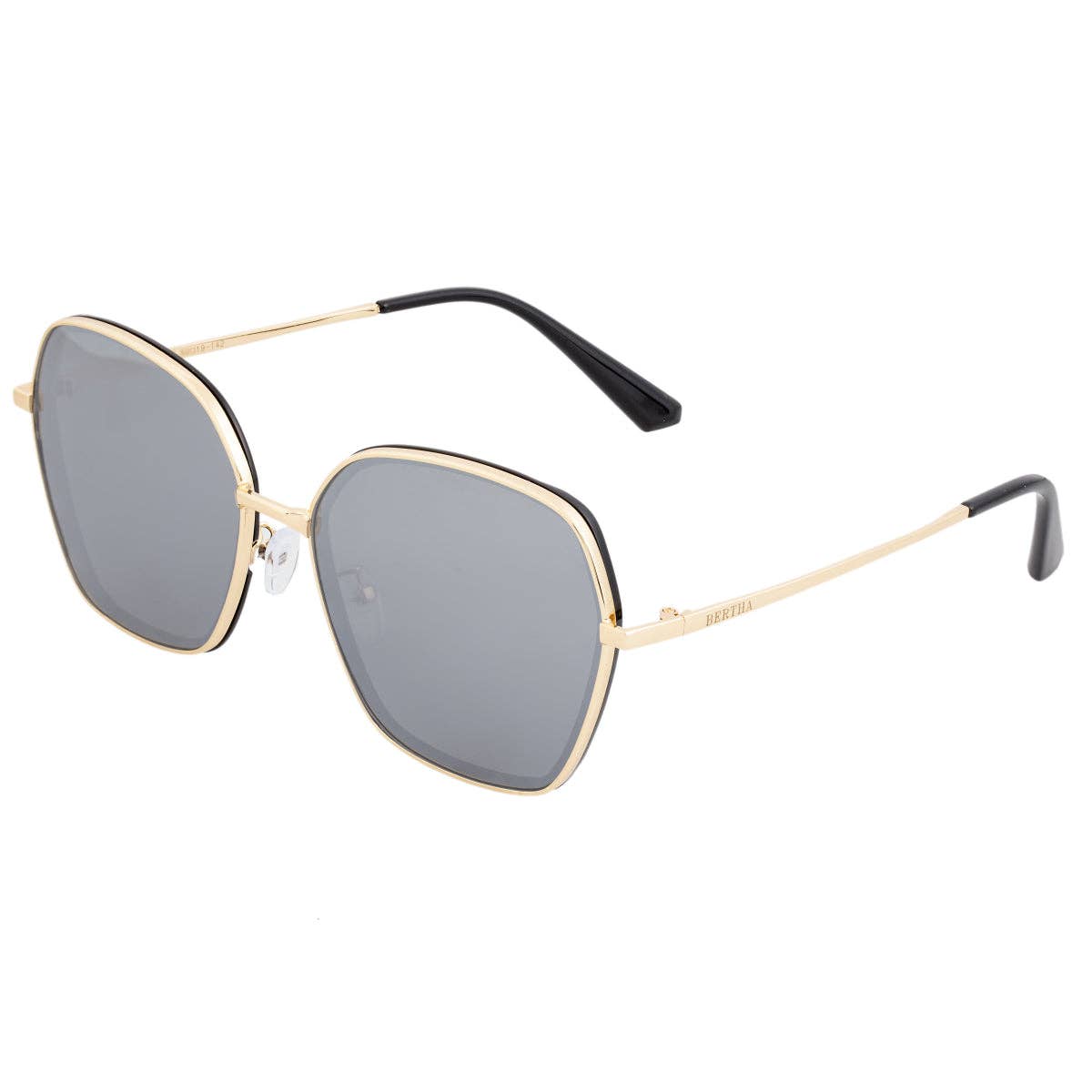 Bertha Emilia Polarized Square Sunglasses