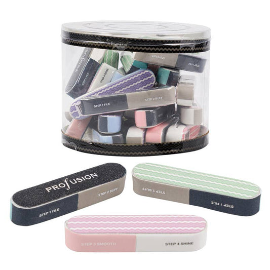 6 in 1 Nail Buffer- Assorted Colors
