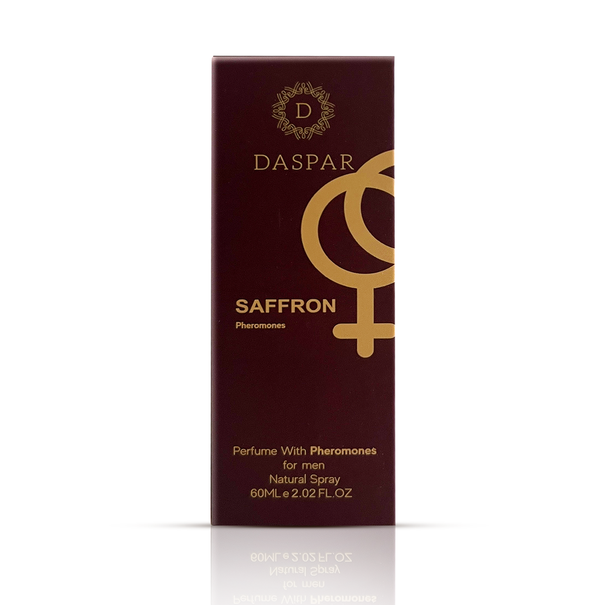 DASPAR SAFFRON MEN PERFUME WITH PHE.RO.MO.NES 2.02 OZ