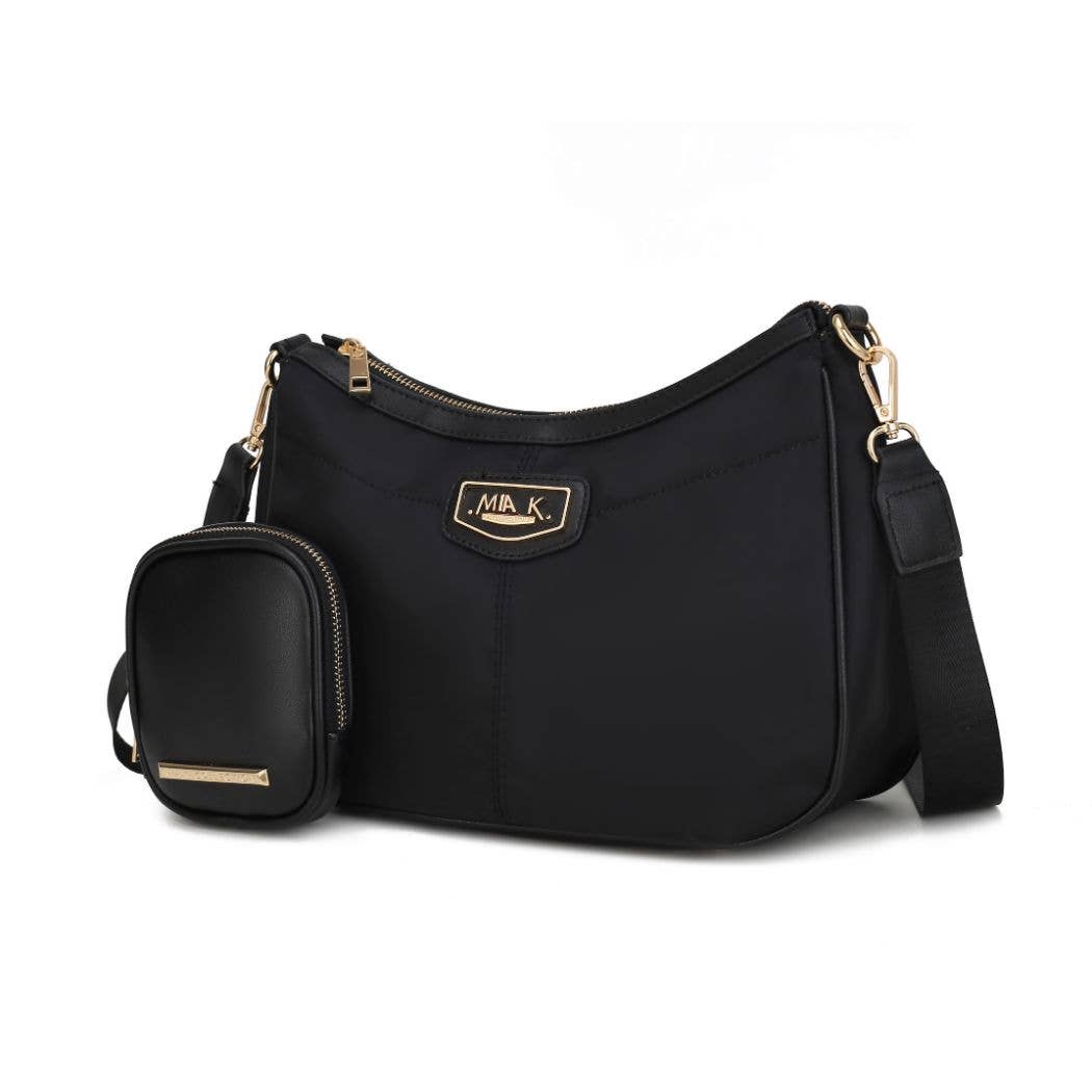 Freya 2-Pc Crossbody Handbag Vegan Leather by Mia K