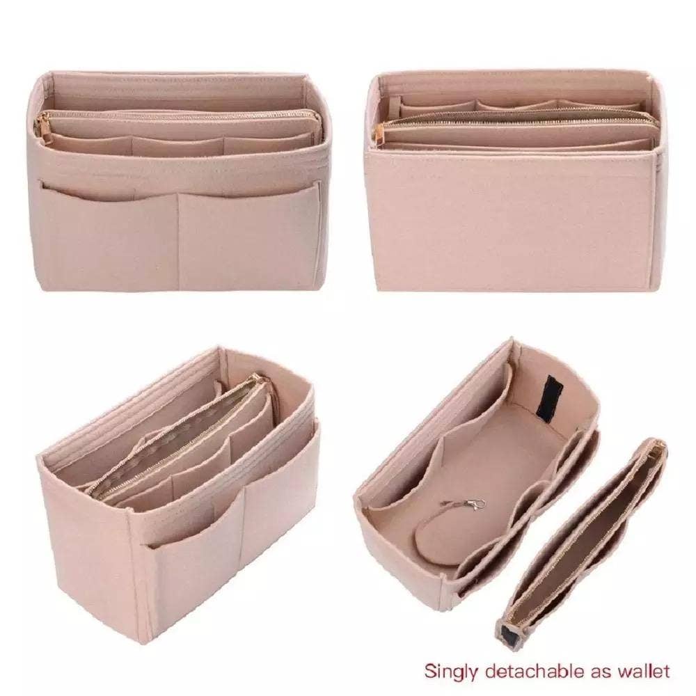 880 Tote Bag Purse Organizer Insert - Nude RTS