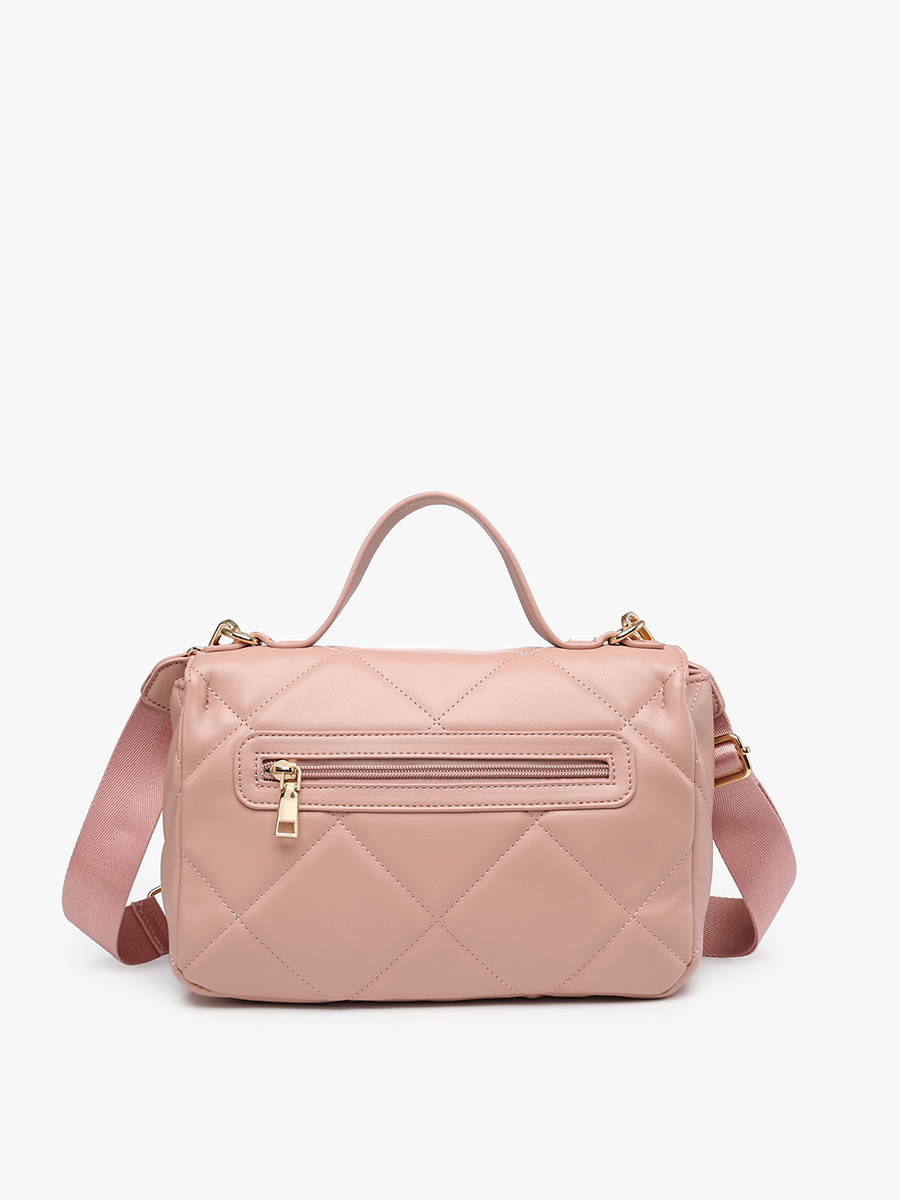 EH2244 Harp Quilted Crossbody – Twist Lock Bag
