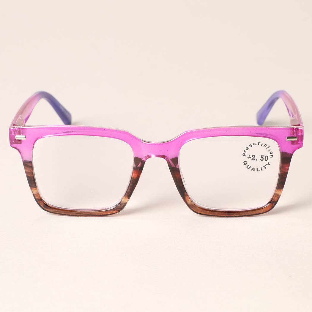Leopard Color Mixed Reading Glasses