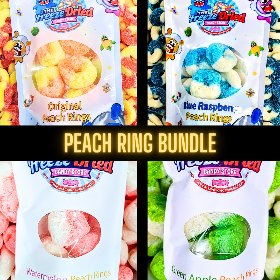 Sampler Box of Peach Rings Bundle