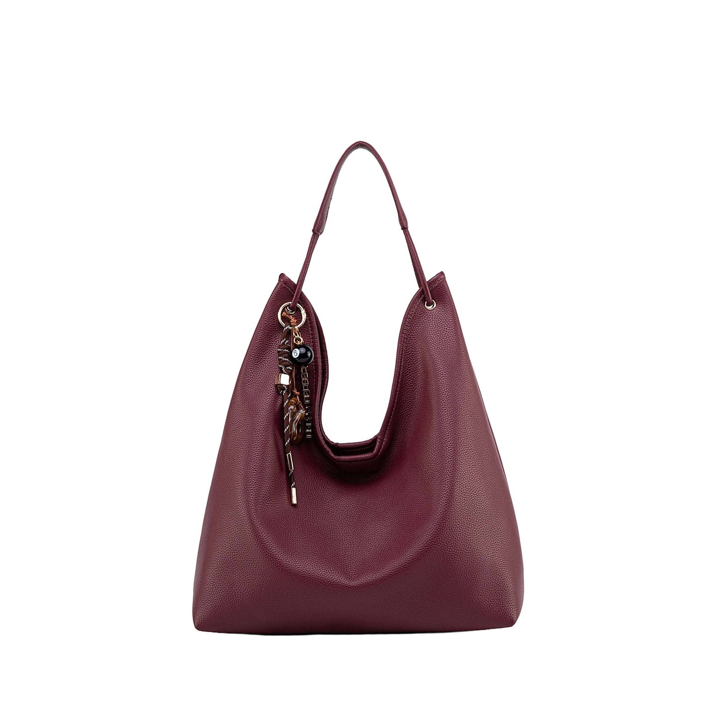 MKF Eloa Women's Hobo Bag with Wallet- 2-piece set by Mia K
