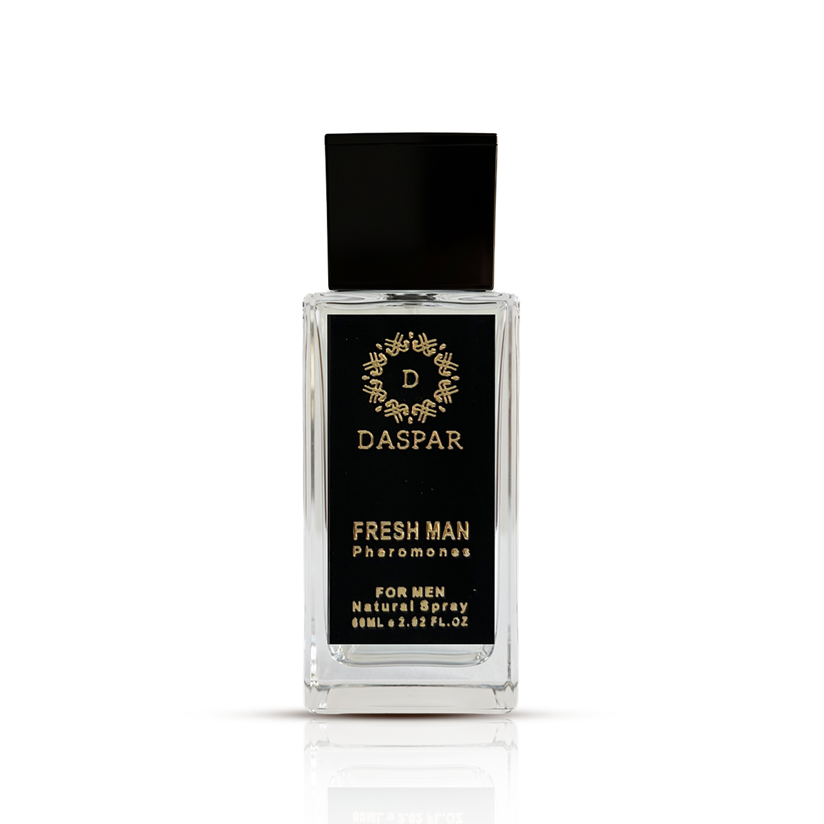 DASPAR FRESH MAN MEN PERFUME WITH PHE.RO.MO.NES 2.02 OZ
