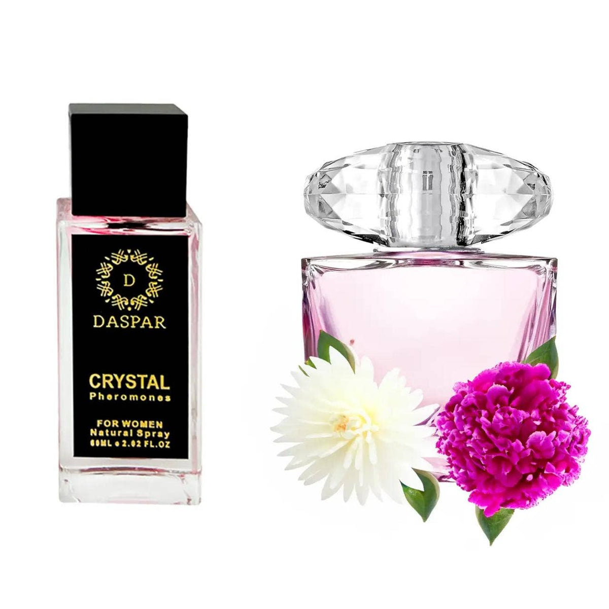 DASPAR CRY.ST.AL WOMEN PERFUME WITH PHE.RO.MO.NES 2.02 OZ