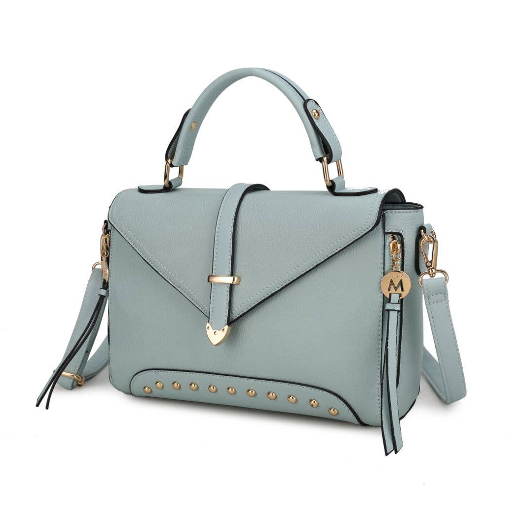 Angela Satchel Handbag Vegan Leather Women's Bags by Mia K