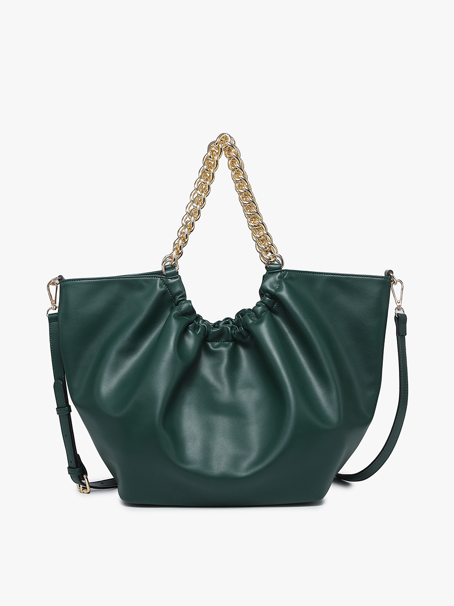 M2343 Stassi Slouchy Satchel Bag – Chain Strap