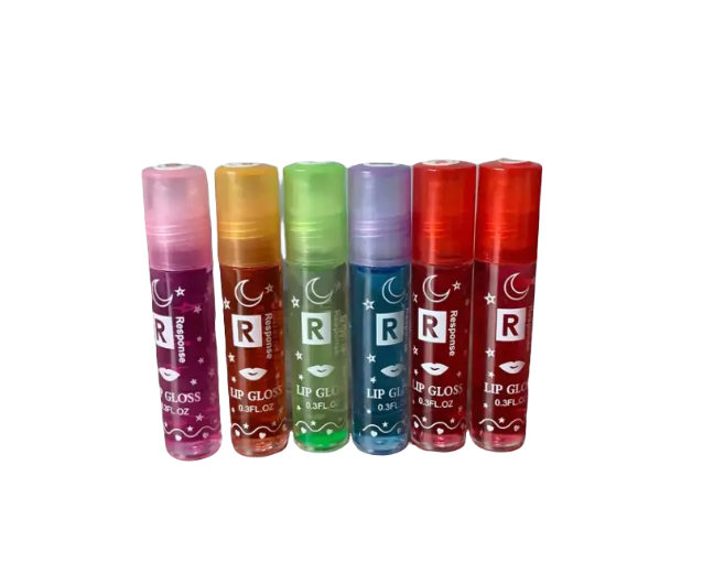 IRIS LIP SHINER 6 FRUIT FLAVORS LIP GLOSS 72PC BOX SET