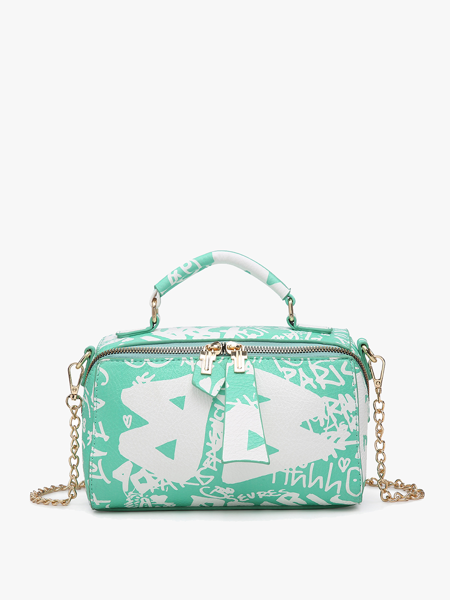 Alexis Graffiti Rectangle Crossbody Bag | PP2032