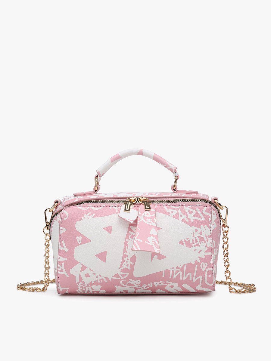 Alexis Graffiti Rectangle Crossbody Bag | PP2032