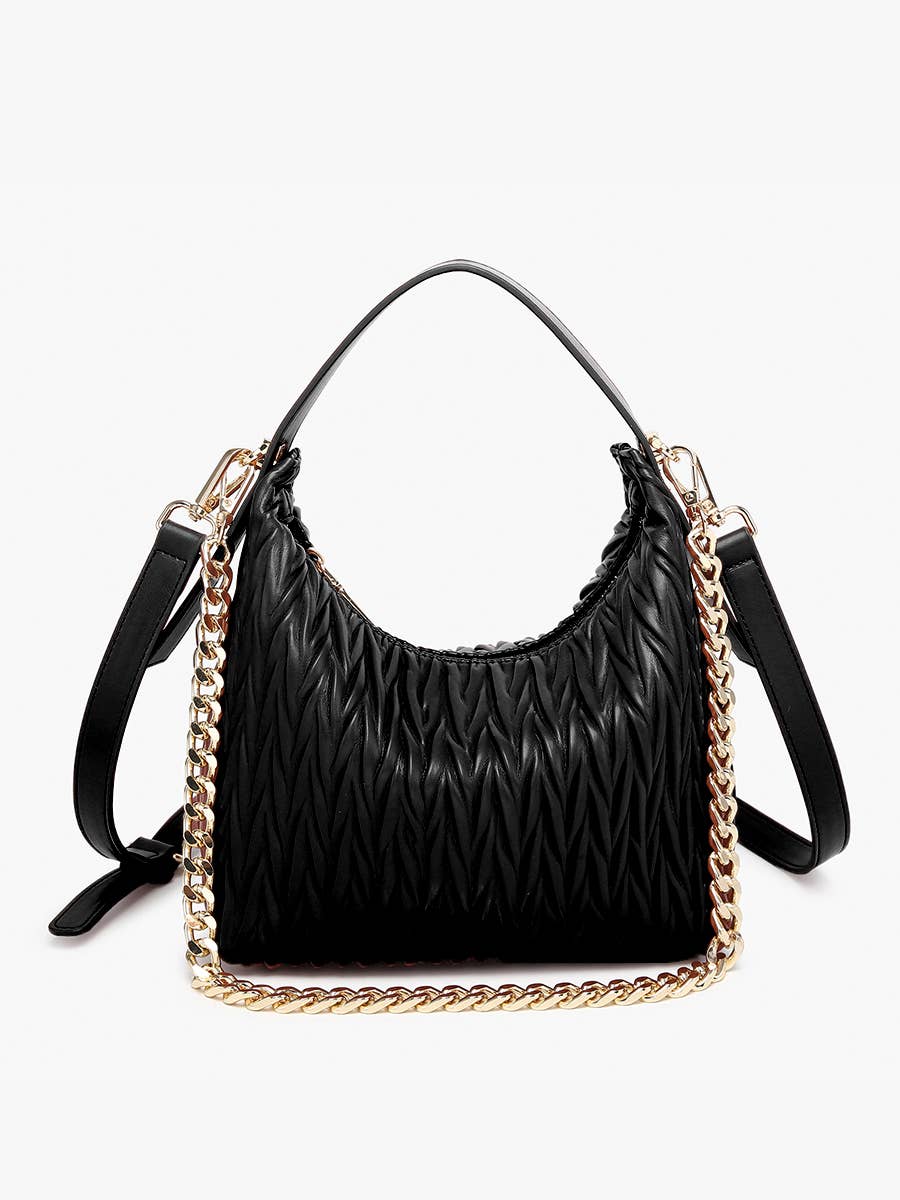 Brenna Matelassé Shoulder Bag – Vegan Leather Bag | EH2582