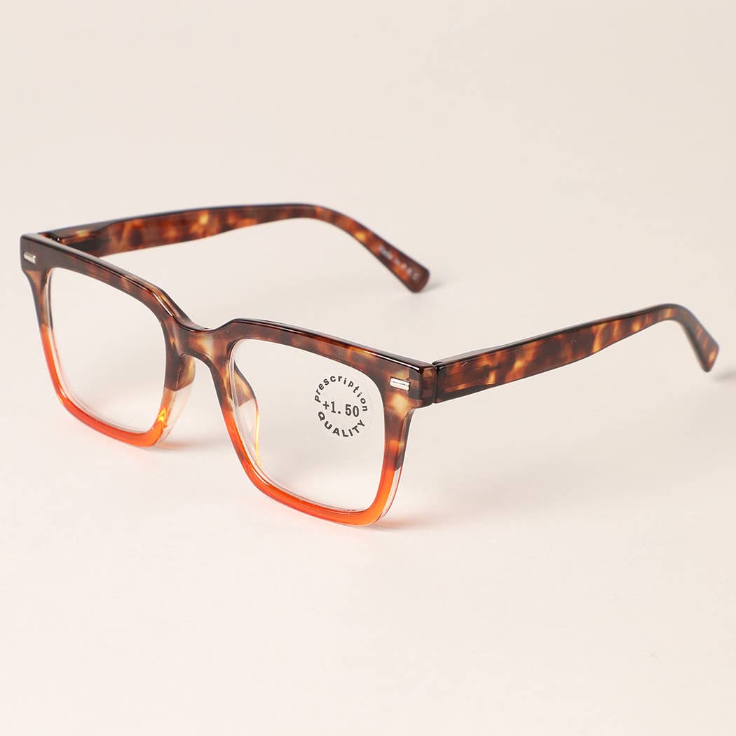 Leopard Color Mixed Reading Glasses
