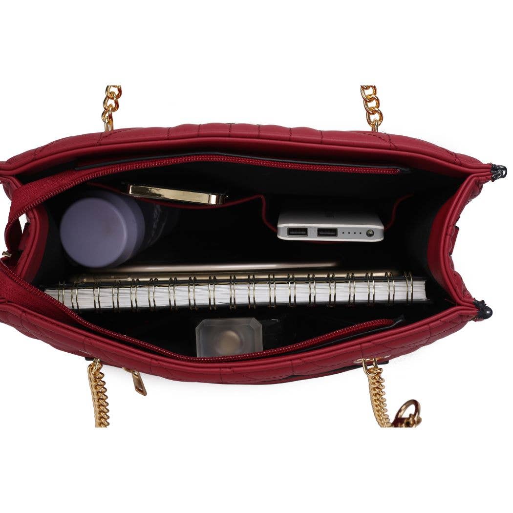 Makenna Vegan Leather Women’s Shoulder Bag by Mia K