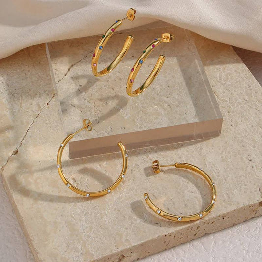 Gem Enhanced Hoop