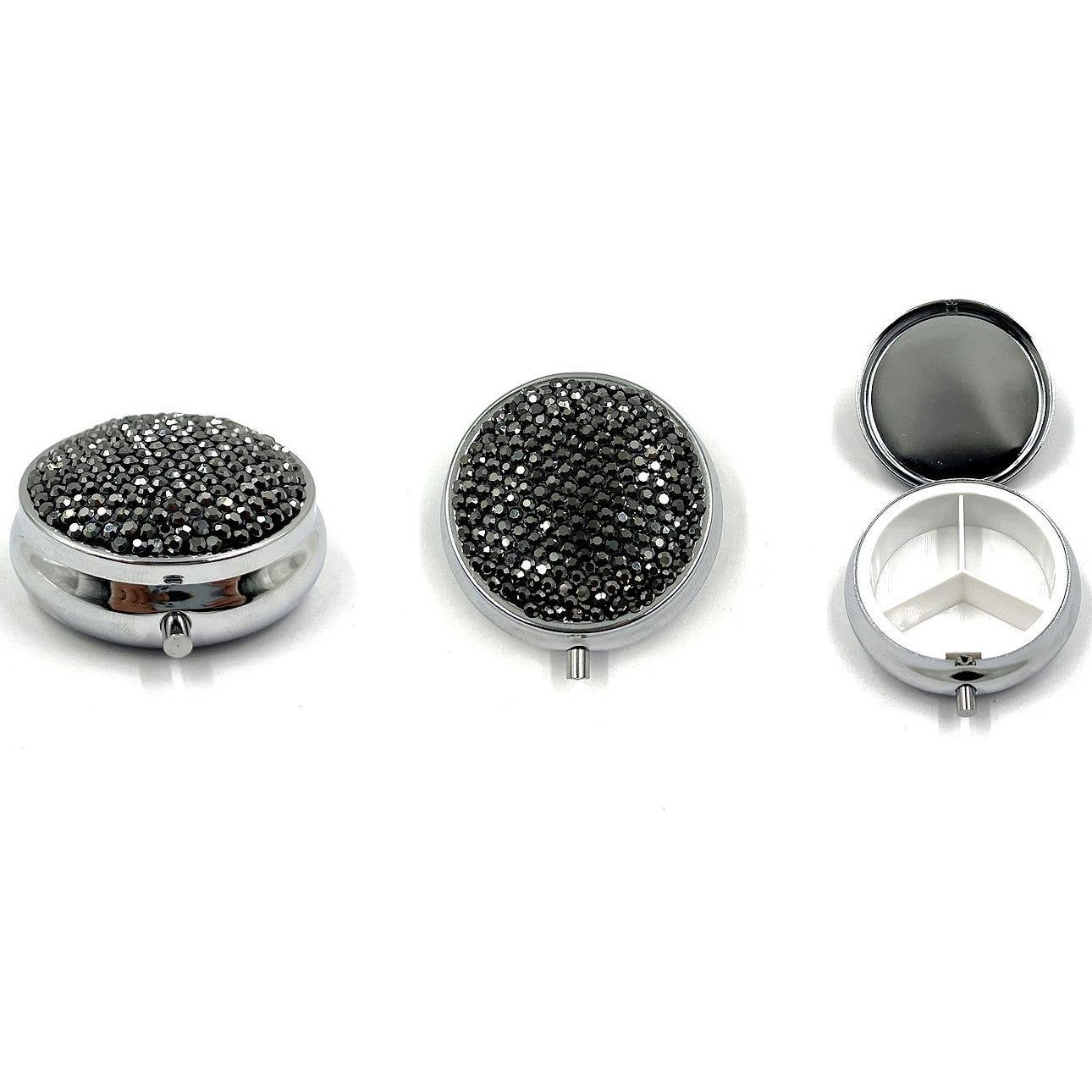 159 Bling Chic Rhinestone Pill Case