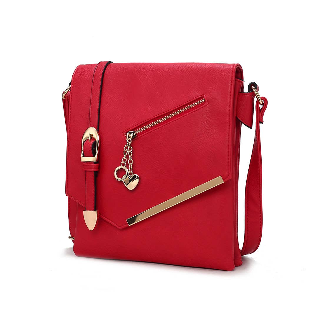 383 Jasmine Women's Crossbody Handbag Vegan Leather By Mia K