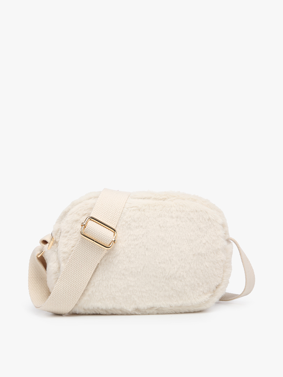 Geneva Faux Fur Belt Bag – Crossbody Style | JN2379