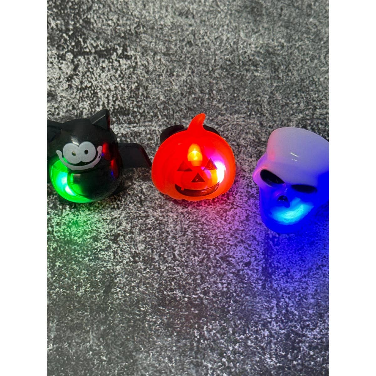 2801 Halloween Fright Zone Flashing Ring Toy