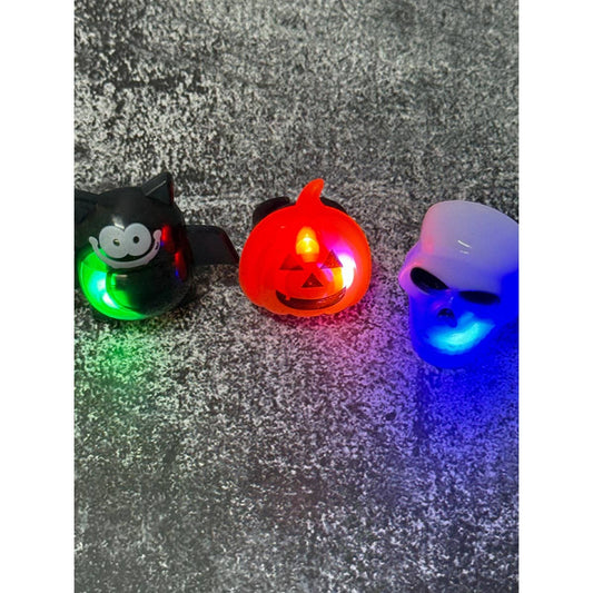 2801 Halloween Fright Zone Flashing Ring Toy