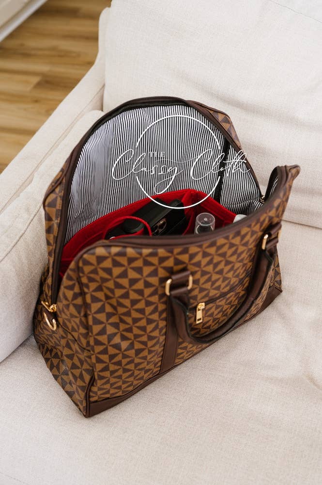 Tote Bag Purse Organizer Insert - Red RTS