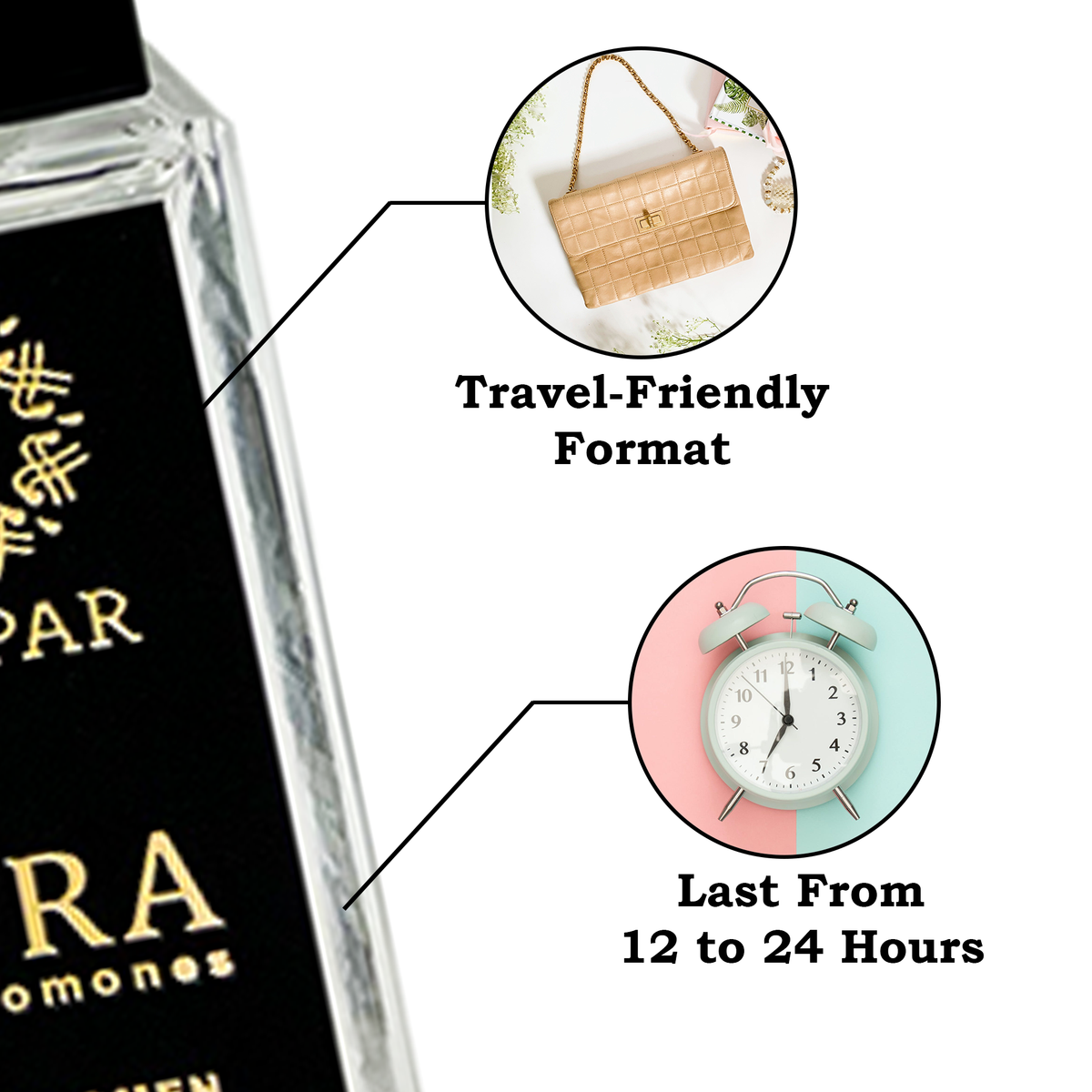 DASPAR KIRA WOMEN PERFUME WITH PHE.RO.MO.NES 2.02 OZ